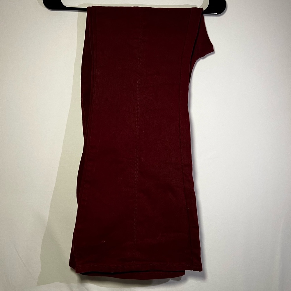 CIDER WOMENS BURGUNDY JEANS - Picture 8 of 8